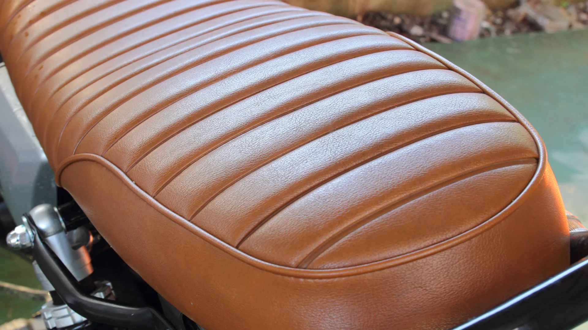 Synthetic Leather Bike Seat